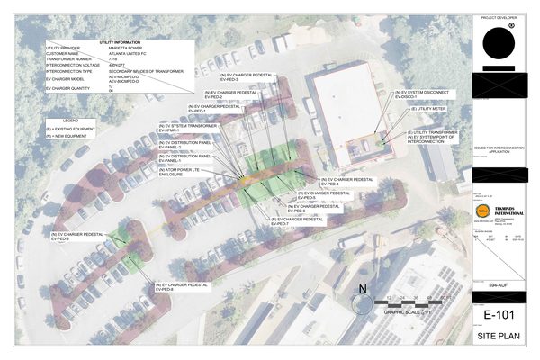 E-101 Site Plan