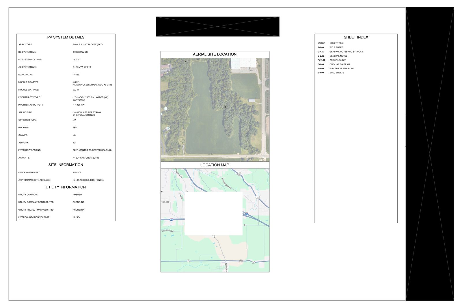 T-1.00 Title Sheet