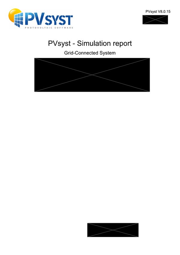PVsyst Cover